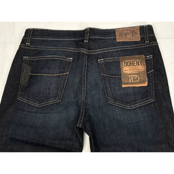 NWT Paige PPD Doheny Straight Men’s 33x34 Jeans Denim Tread Pocket Stretch - Picture 3 of 14